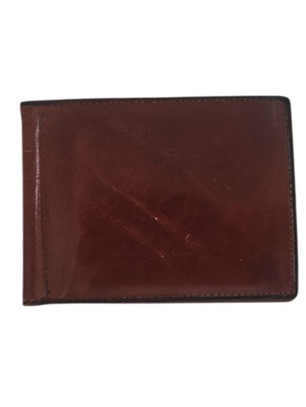 Bosca Old Leather Moda di Roma Card Wallet Brown Italian Leather New Bifold